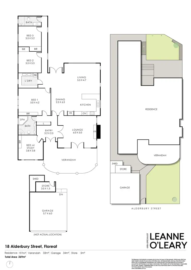 Floorplan of Homely house listing, 18 Alderbury Street, Floreat WA 6014