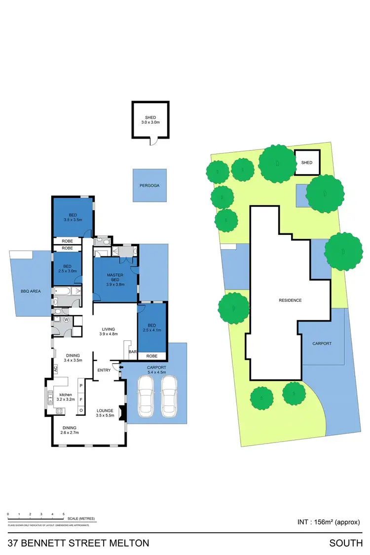 Floorplan of Homely house listing, 37 Bennett Street, Melton South VIC 3338