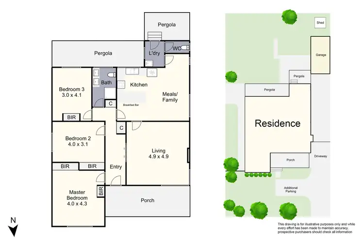 Floorplan of Homely house listing, 936 Heatherton Road, Springvale South VIC 3172