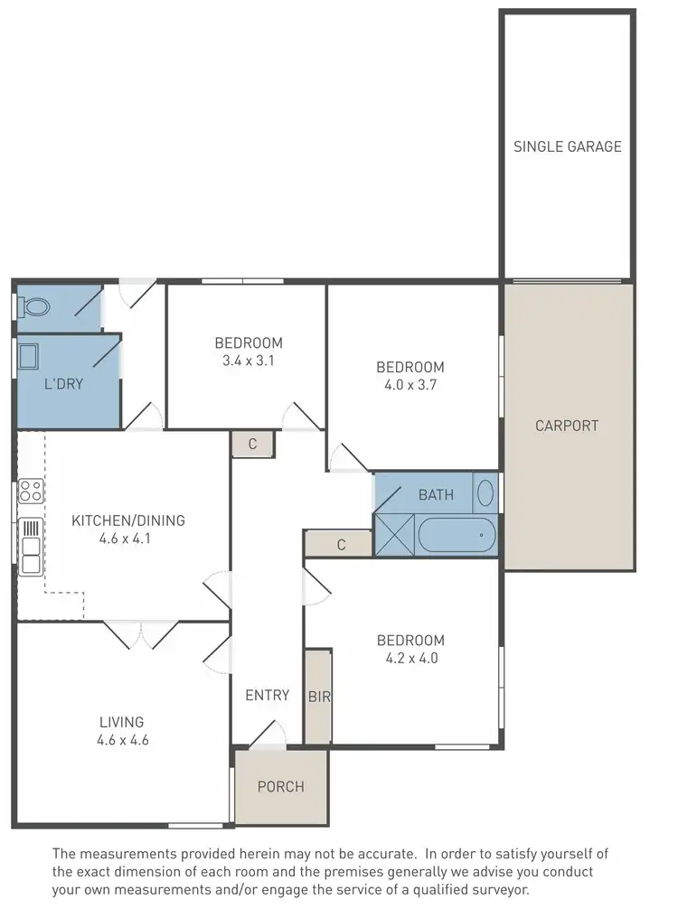 Floorplan of Homely house listing, 46 Margaret Street, Werribee VIC 3030