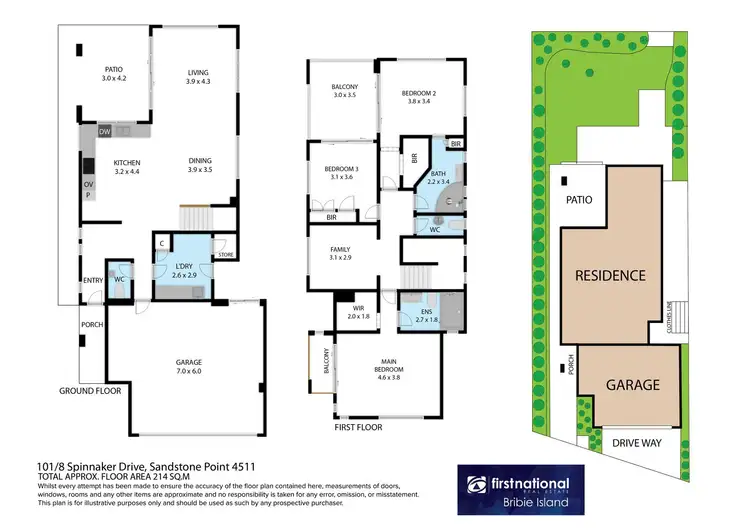Floorplan of Homely unit listing, 101/8 Spinnaker Drive, Sandstone Point QLD 4511