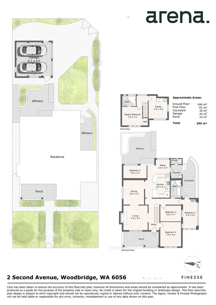 Floorplan of Homely house listing, 2 Second Avenue, Woodbridge WA 6056