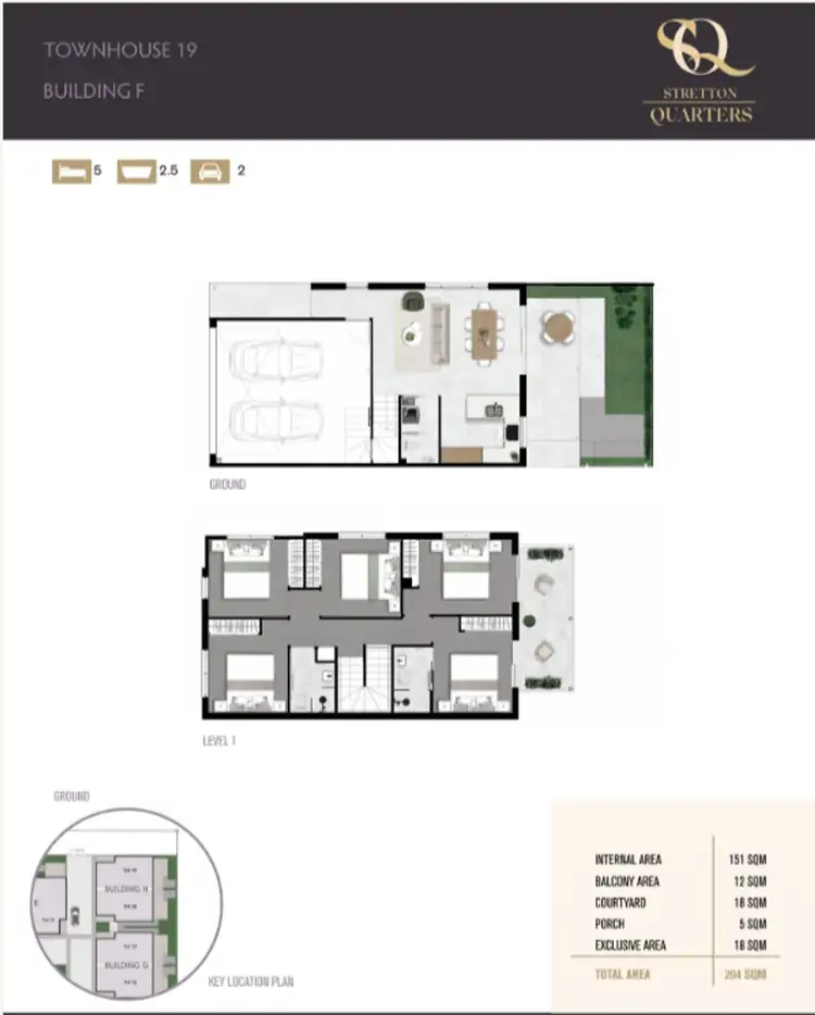 Floorplan of Homely townhouse listing, 14/18 Lexton Street, Stretton QLD 4116