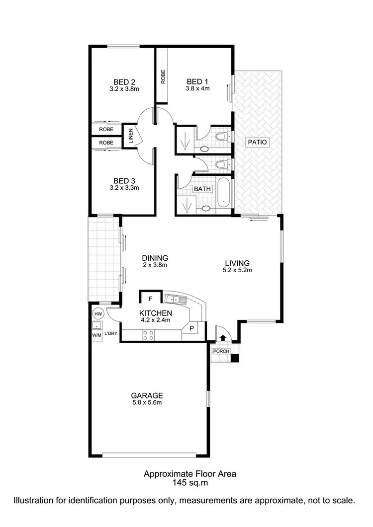 Floorplan of Homely townhouse listing, 19/19 Yaun Street, Coomera QLD 4209