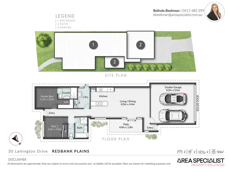 Floorplan of Homely house listing, 30 Lamington Drive, Redbank Plains QLD 4301