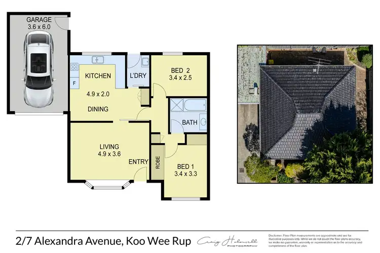 Floorplan of Homely unit listing, 2/7 Alexandra Avenue, Koo Wee Rup VIC 3981