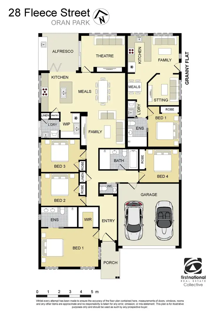 Floorplan of Homely house listing, 28A Fleece Loop, Oran Park NSW 2570