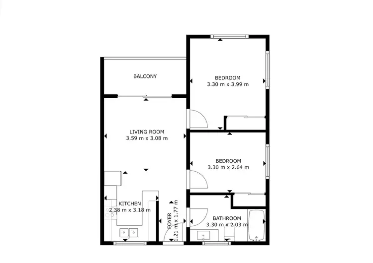 Floorplan of Homely unit listing, 20/215 McLeod Street, Cairns North QLD 4870