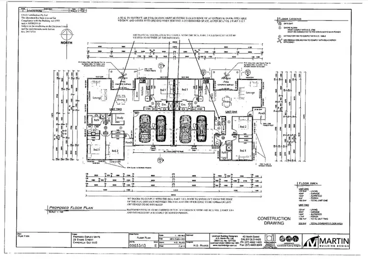 Floorplan of Homely semi-detached listing, 1 & 2/28 Evans Street, Chinchilla QLD 4413