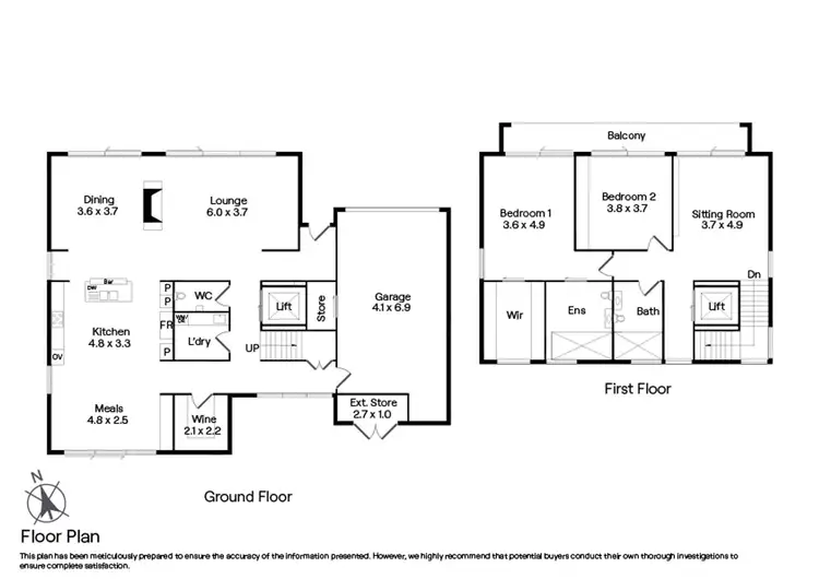 Floorplan of Homely house listing, 23 Stern Way, New Gisborne VIC 3438