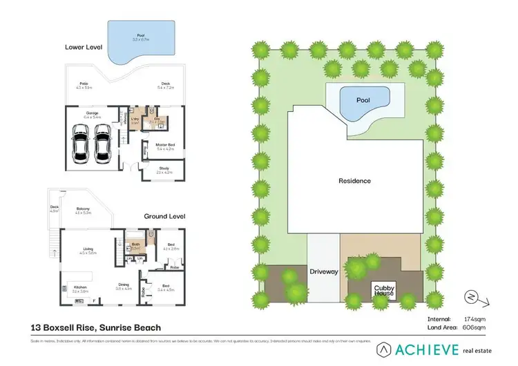 Floorplan of Homely house listing, 13 Boxsell Rise, Sunrise Beach QLD 4567
