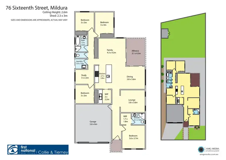 Floorplan of Homely house listing, 76 Sixteenth Street, Mildura VIC 3500