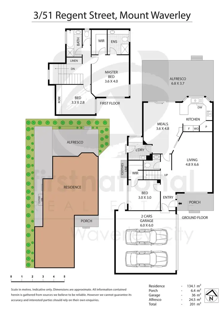 Floorplan of Homely townhouse listing, 3/51 Regent Street, Mount Waverley VIC 3149