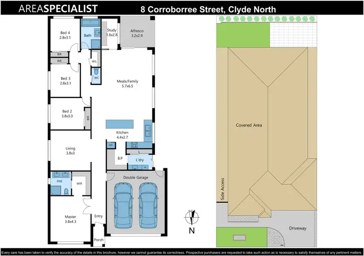 Floorplan of Homely house listing, 8 Corroboree Street, Clyde North VIC 3978