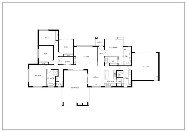 Floorplan of Homely house listing, 8 Shinners Close, Bunyip VIC 3815