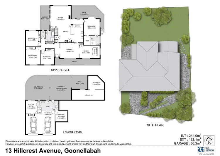 Floorplan of Homely house listing, 13 Hillcrest Avenue, Goonellabah NSW 2480