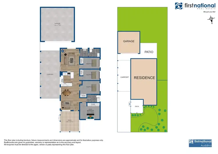Floorplan of Homely house listing, 25 Petersen Street, Korumburra VIC 3950