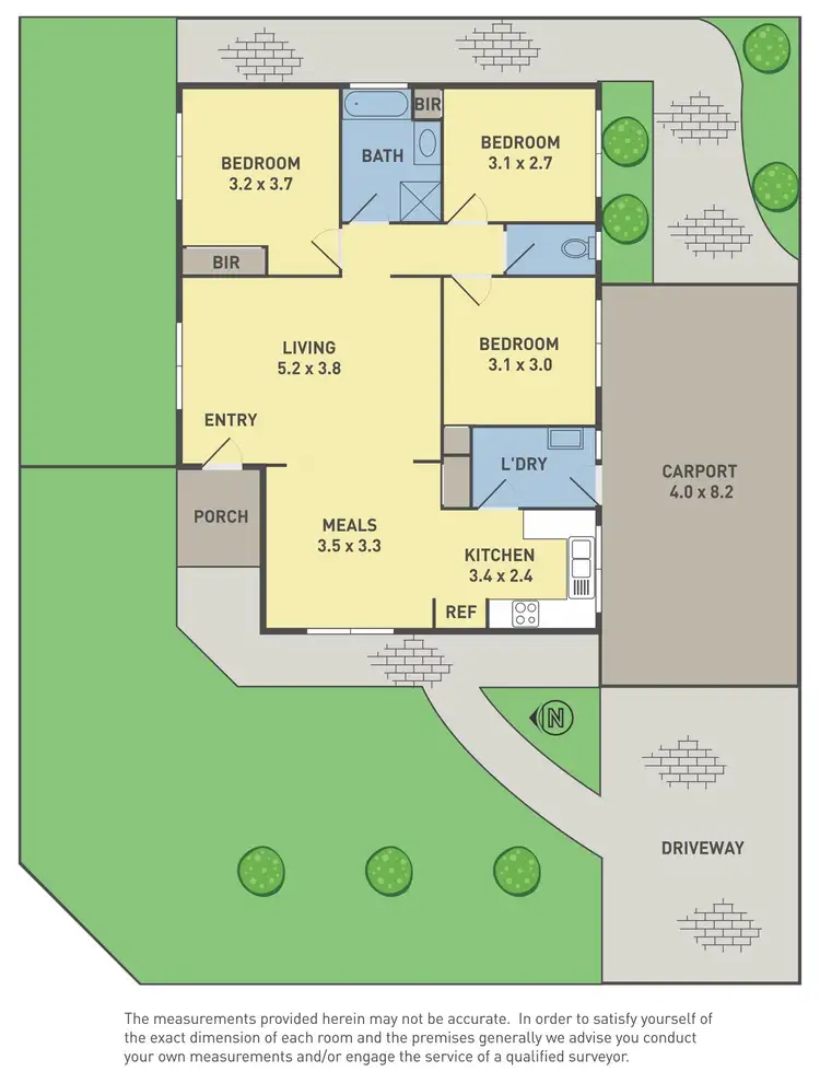 Floorplan of Homely house listing, 24 Paringa Drive, St Albans VIC 3021