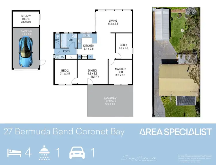 Floorplan of Homely house listing, 27 Bermuda Bend, Coronet Bay VIC 3984