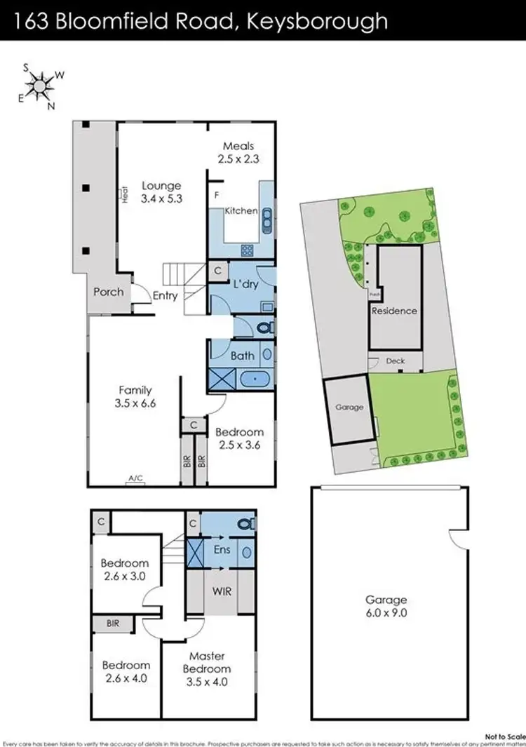 Floorplan of Homely house listing, 163 Bloomfield Road, Keysborough VIC 3173