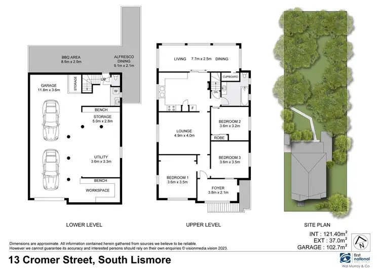 Floorplan of Homely house listing, 13 Cromer Street, South Lismore NSW 2480