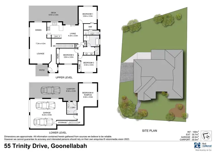 Floorplan of Homely house listing, 55 Trinity Drive, Goonellabah NSW 2480