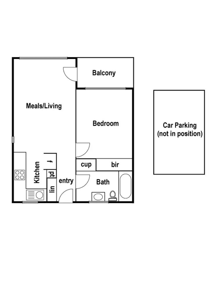 Floorplan of Homely apartment listing, 11/2 St Kinnord Street, Aberfeldie VIC 3040