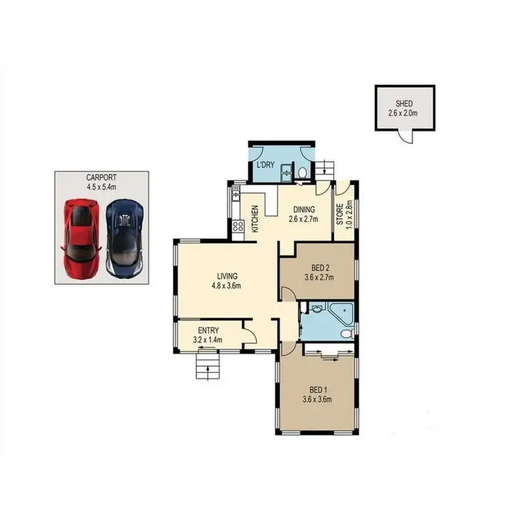 Floorplan of Homely house listing, 478 Tingal Road, Wynnum QLD 4178