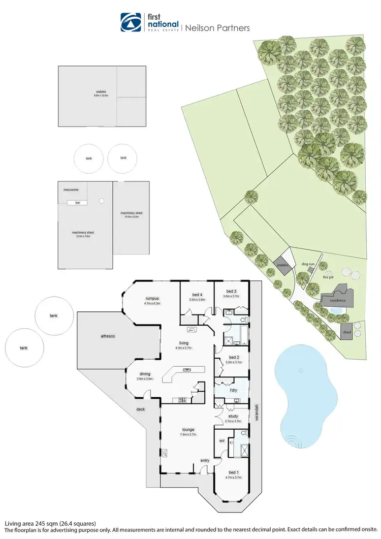 Floorplan of Homely rural property listing, 270 Bourkes Creek Road, Pakenham Upper VIC 3810