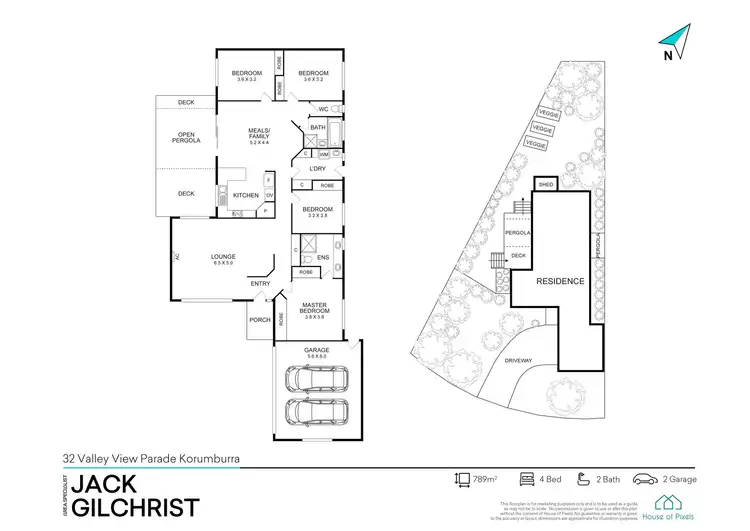 Floorplan of Homely house listing, 32 Valley View Parade, Korumburra VIC 3950