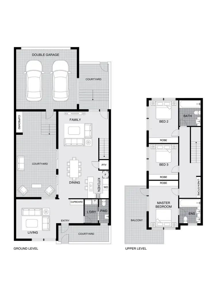 Floorplan of Homely townhouse listing, 26/215 Aspinall Street, Watson ACT 2602