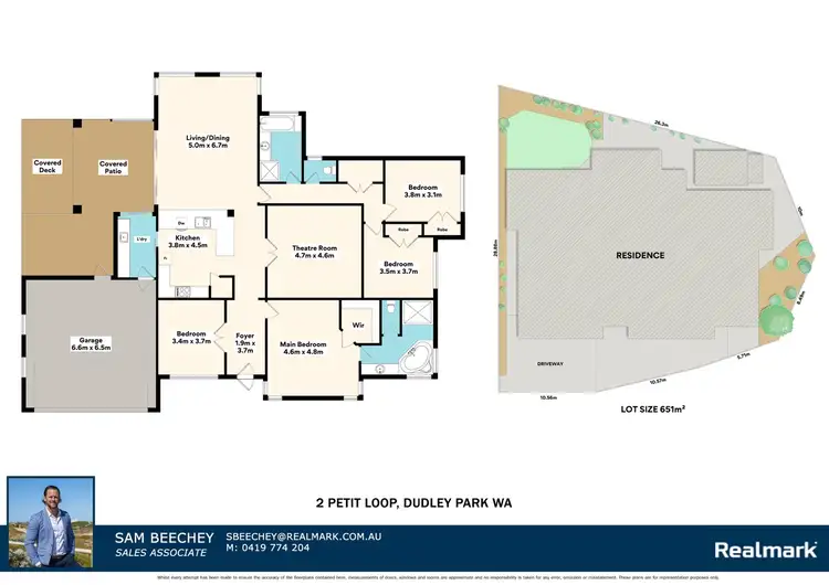 Floorplan of Homely house listing, 2 Petit Loop, Dudley Park WA 6210