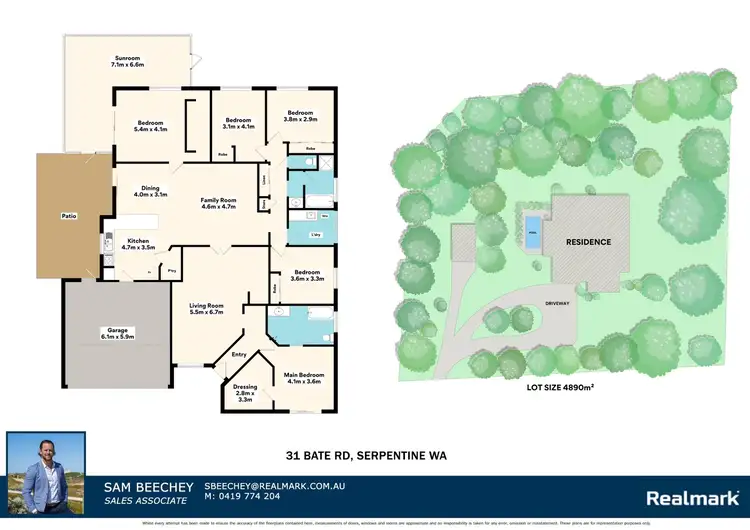Floorplan of Homely house listing, 31 Bate Road, Serpentine WA 6125