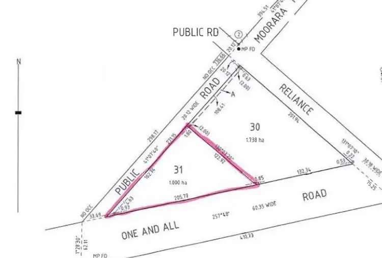 Floorplan of Homely land listing, Lot 31 One and All Road, Price SA 5570
