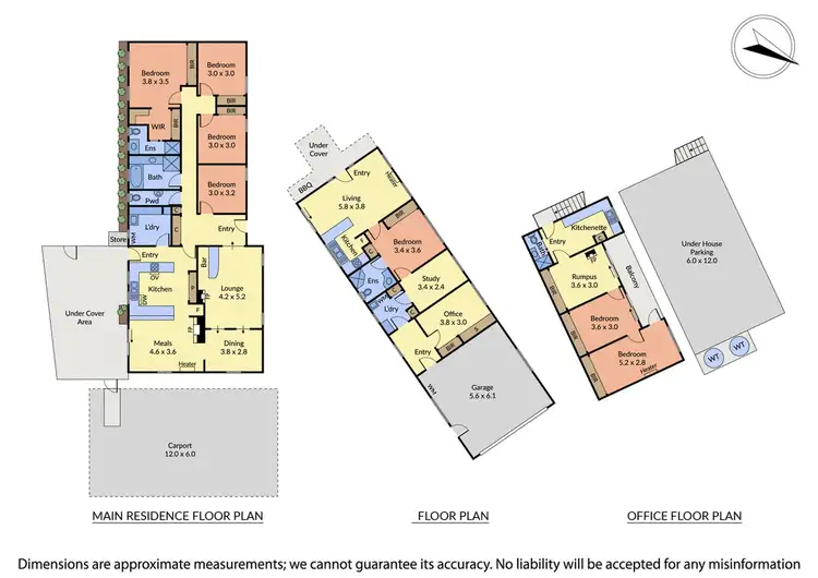 Floorplan of Homely rural property listing, 35 McCarthy Road, Olinda VIC 3788