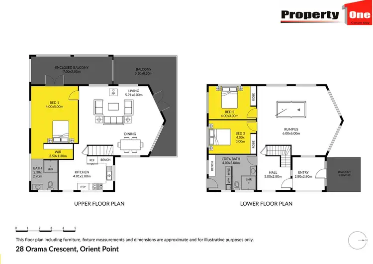 Floorplan of Homely house listing, 28 Orama Crescent, Orient Point NSW 2540