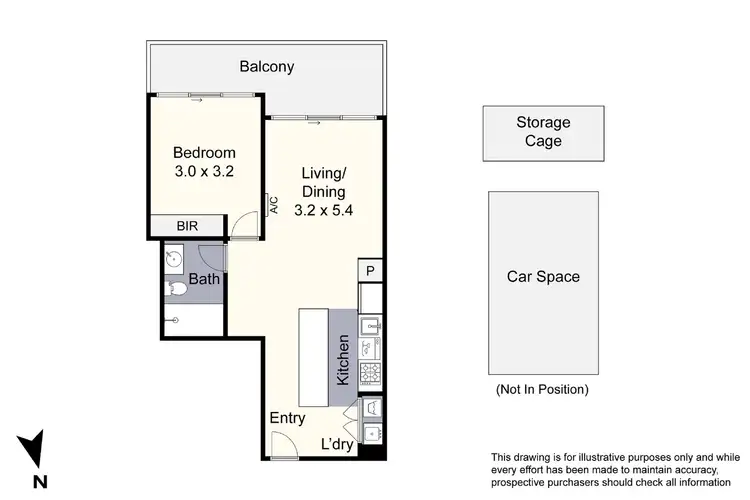 Floorplan of Homely unit listing, 309/42C Nelson Street, Ringwood VIC 3134