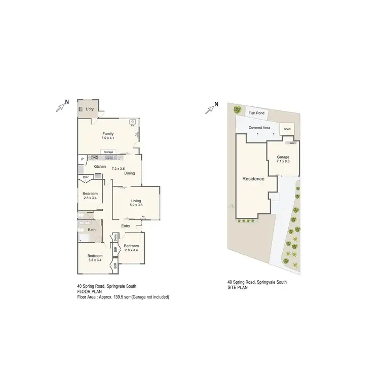 Floorplan of Homely house listing, 40 Spring Road, Springvale South VIC 3172