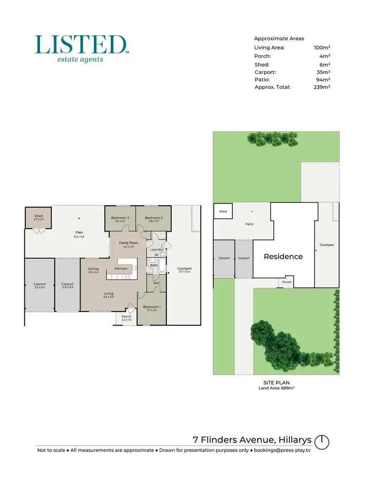 Floorplan of Homely house listing, 7 Flinders Avenue, Hillarys WA 6025