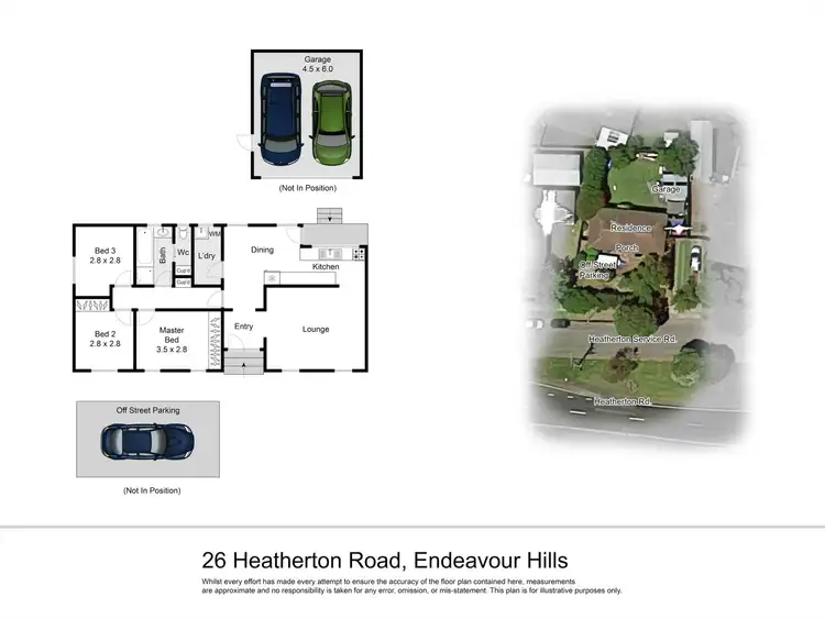 Floorplan of Homely house listing, 26 Heatherton Road, Endeavour Hills VIC 3802