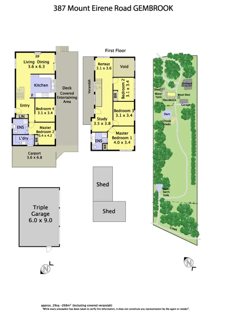 Floorplan of Homely house listing, 387 Mt Eirene Road, Gembrook VIC 3783