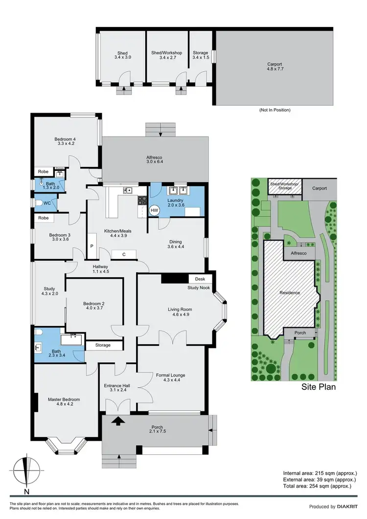 Floorplan of Homely house listing, 21 Ardmillan Road, Moonee Ponds VIC 3039