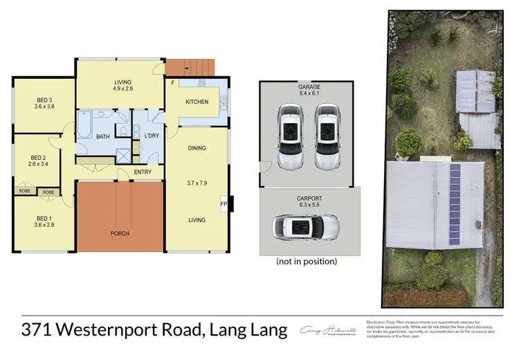 Floorplan of Homely house listing, 371 Westernport Road, Lang Lang VIC 3984