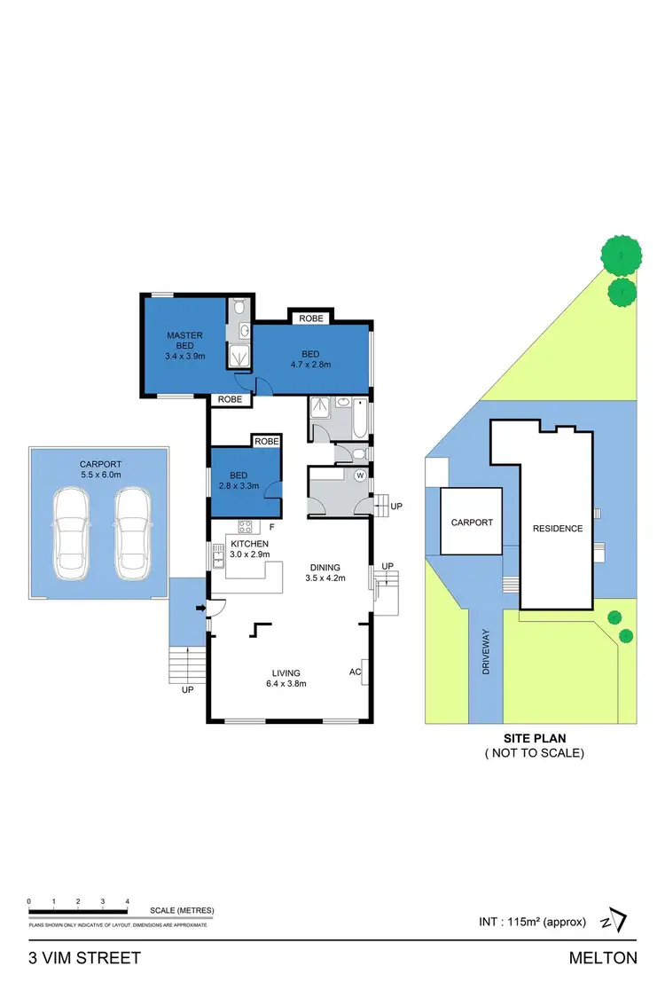 Floorplan of Homely house listing, 3 Vim Street, Melton VIC 3337