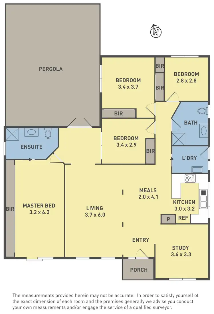Floorplan of Homely house listing, 8 Brazilia Avenue, Kealba VIC 3021