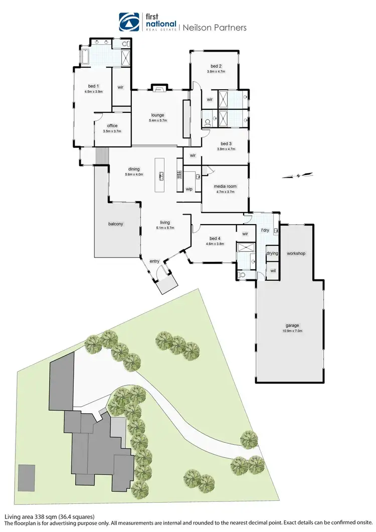 Floorplan of Homely house listing, 3 Haynes Close, Bunyip VIC 3815