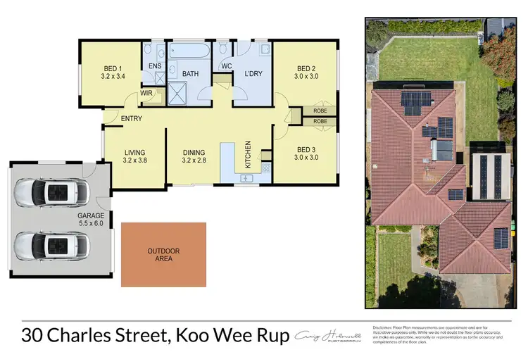 Floorplan of Homely house listing, 30 Charles Street, Koo Wee Rup VIC 3981