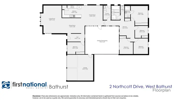 Floorplan of Homely house listing, 2 Northcott Drive, West Bathurst NSW 2795