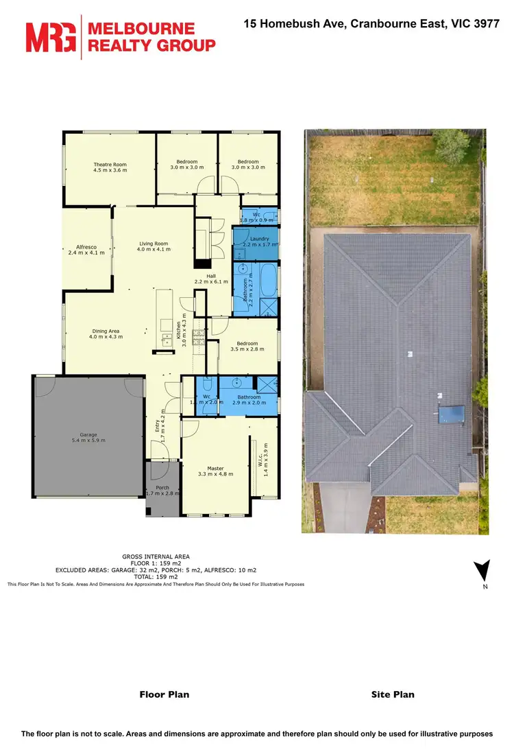 Floorplan of Homely house listing, 15 Homebush Avenue, Cranbourne East VIC 3977