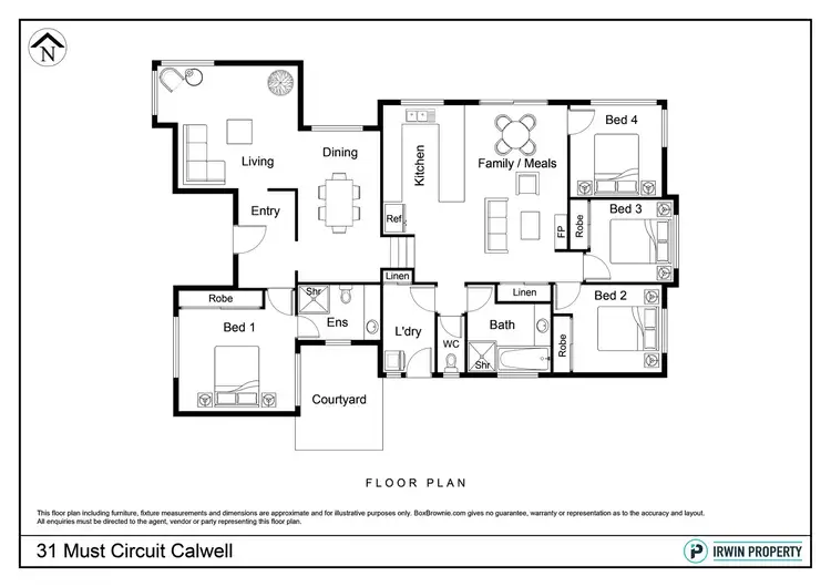 Floorplan of Homely house listing, 31 Must Circuit, Calwell ACT 2905